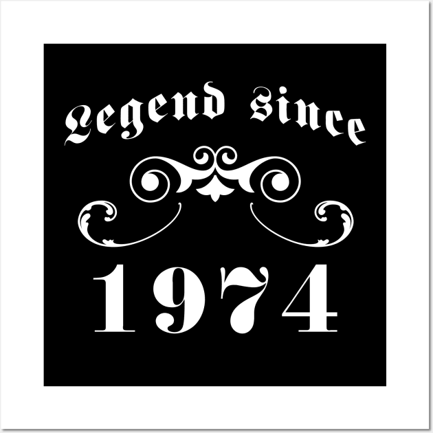 Legend since 1974 Wall Art by JoeStylistics